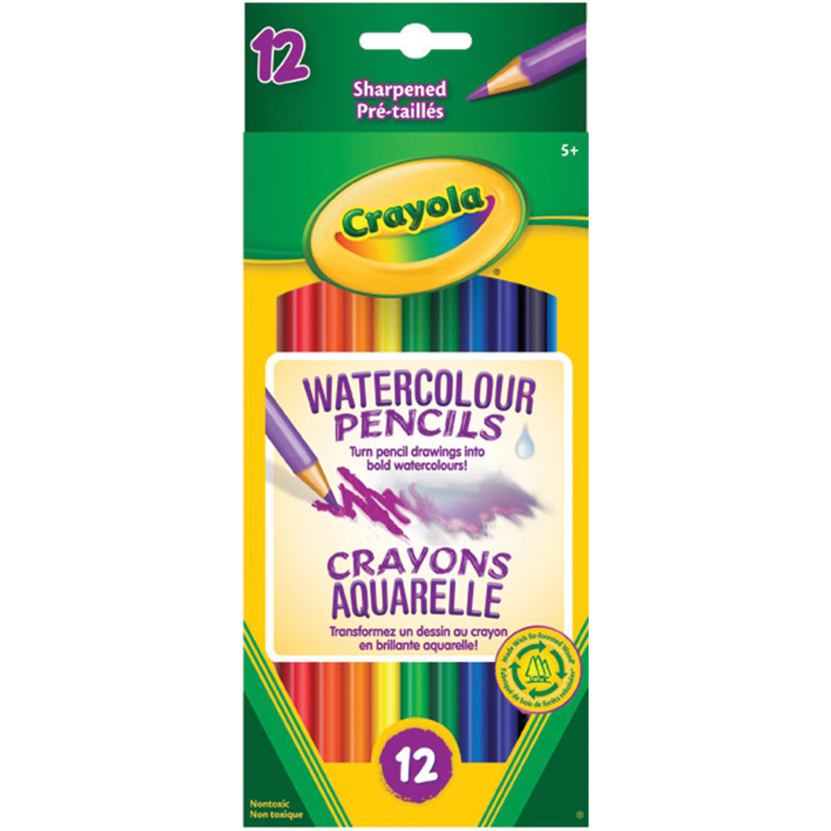  Crayola® Watercolour Pencils 12 Pack 