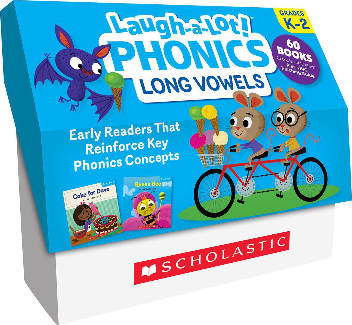  Laugh-a-Lot! Phonics!: Long Vowels Classroom Set 