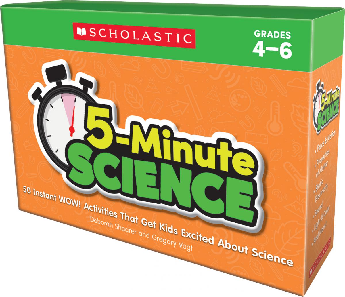  5-Minute Science: Grades 4-6 
