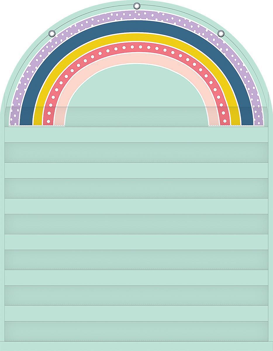  Oh Happy Day! Rainbow 7 Pocket Chart 