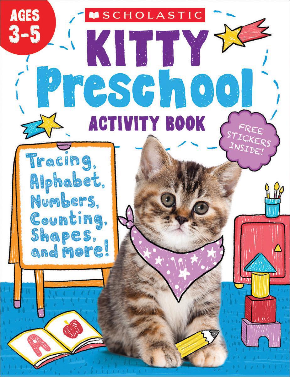  Kitty Preschool Activity Book 
