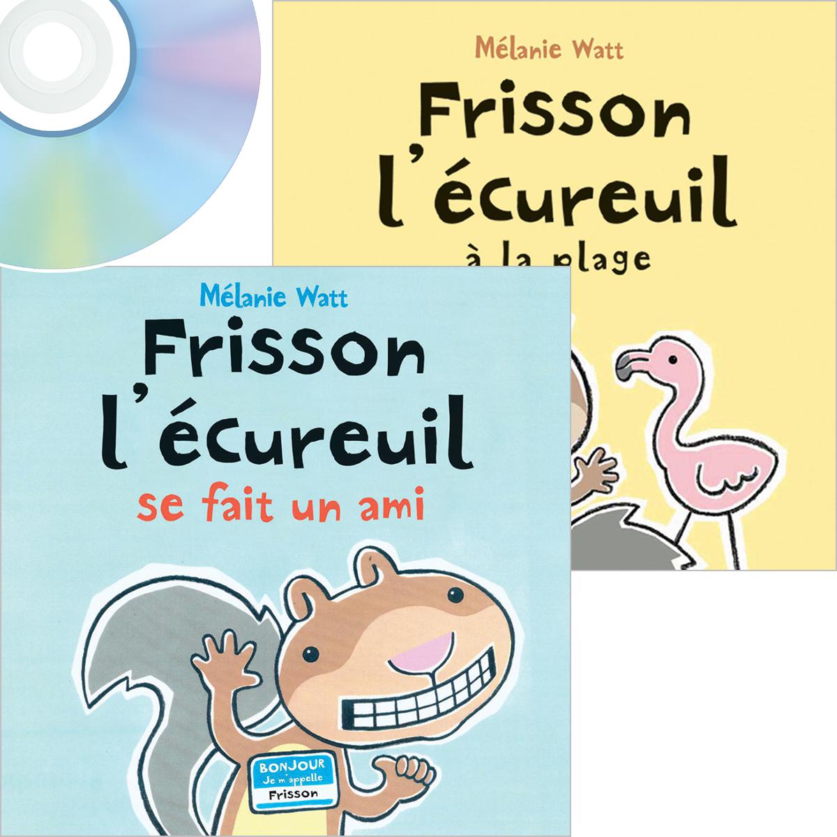  Mon ami Frisson : Livres-CD 