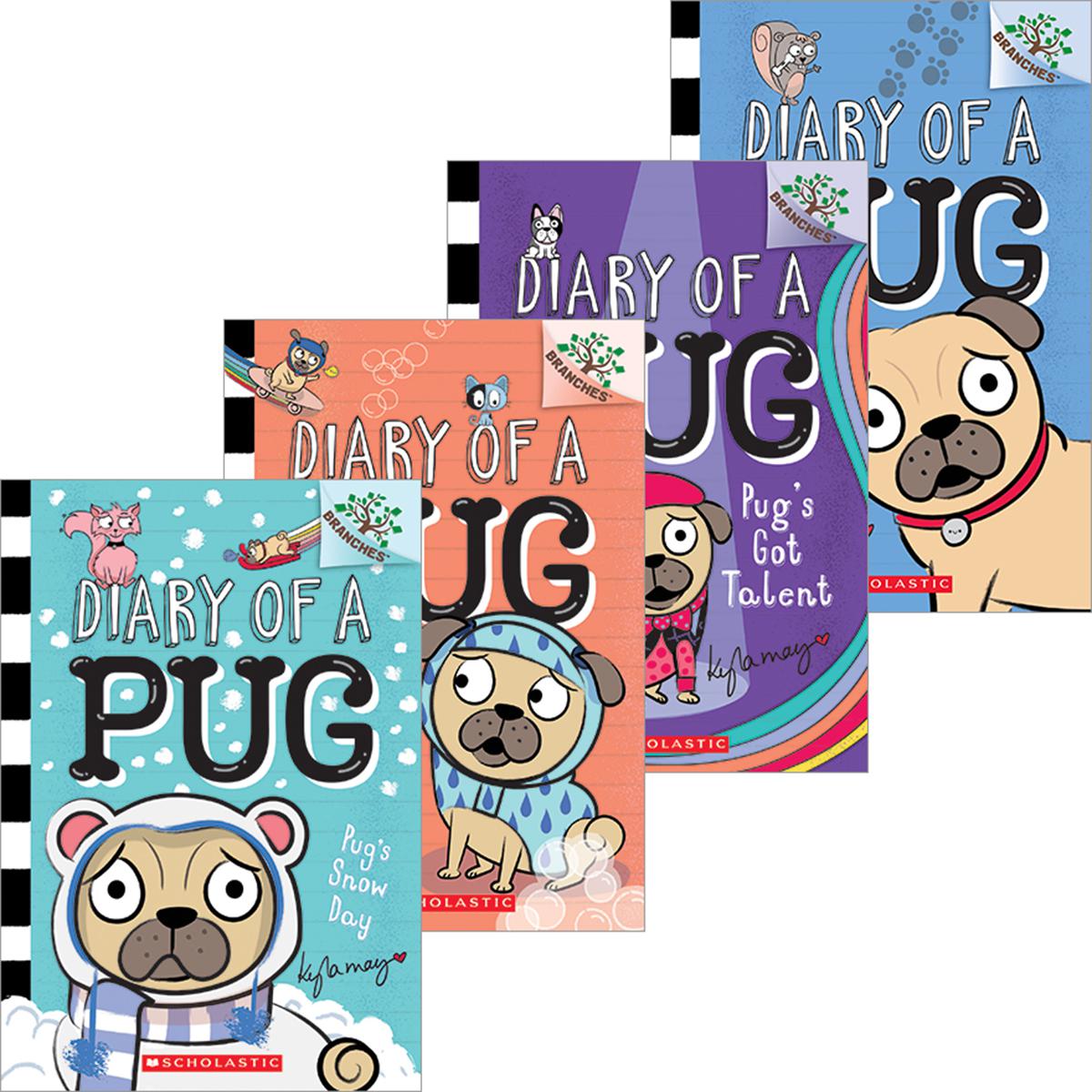  Diary of a Pug #1-#4 Pack 