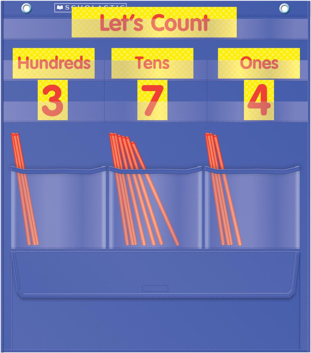  Counting Caddie &amp; Place Value Pocket Chart 