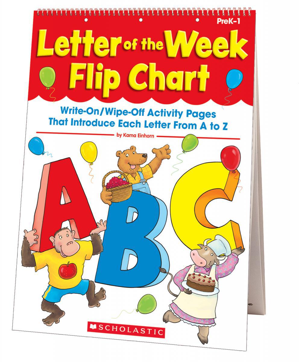 Letter of the Week Flip Chart 