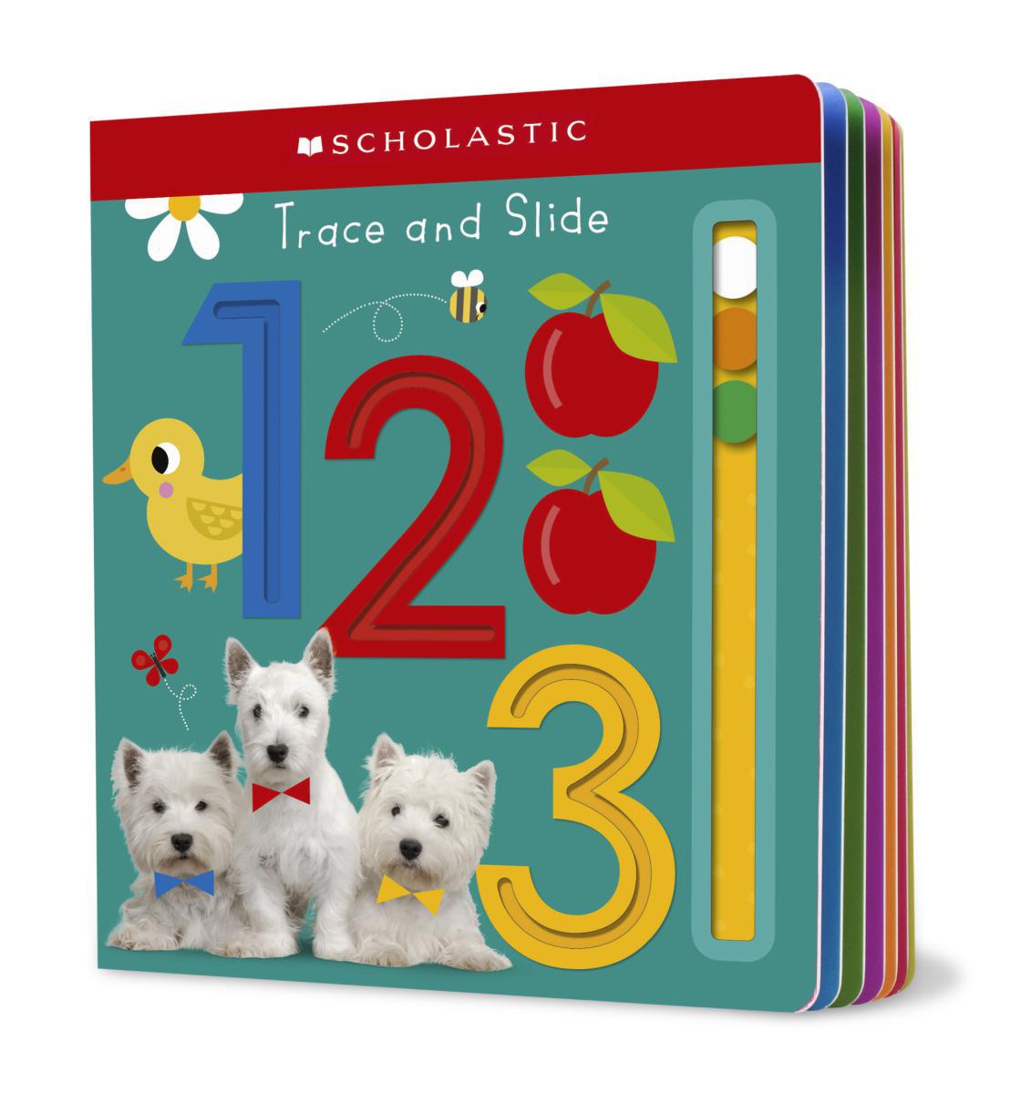  Scholastic Early Learners: Trace and Slide 123 
