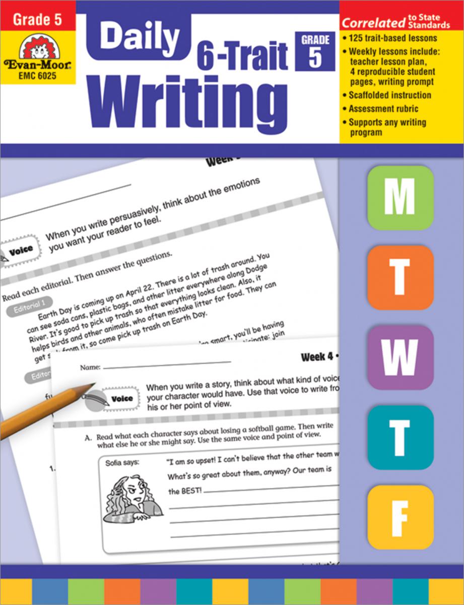  Daily 6-Trait Writing Grade 5