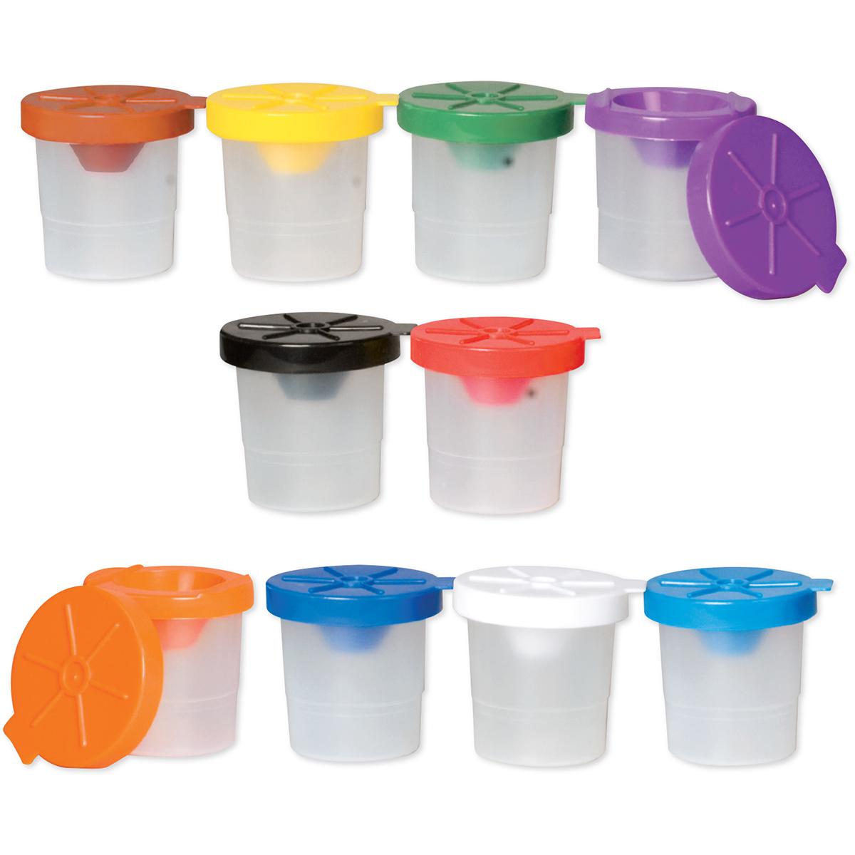  No-Spill Paint Cups 10-Pack 
