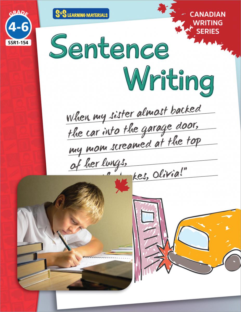  Sentence Writing Canadian Writing Series Gr. 4-6 
