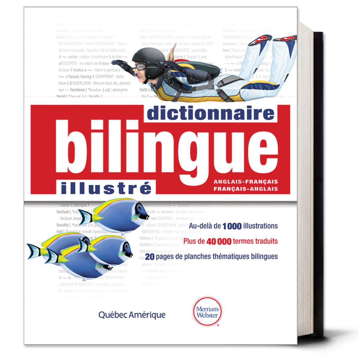 Dictionnaire bilingue illustré Anglais-français/Français-anglais