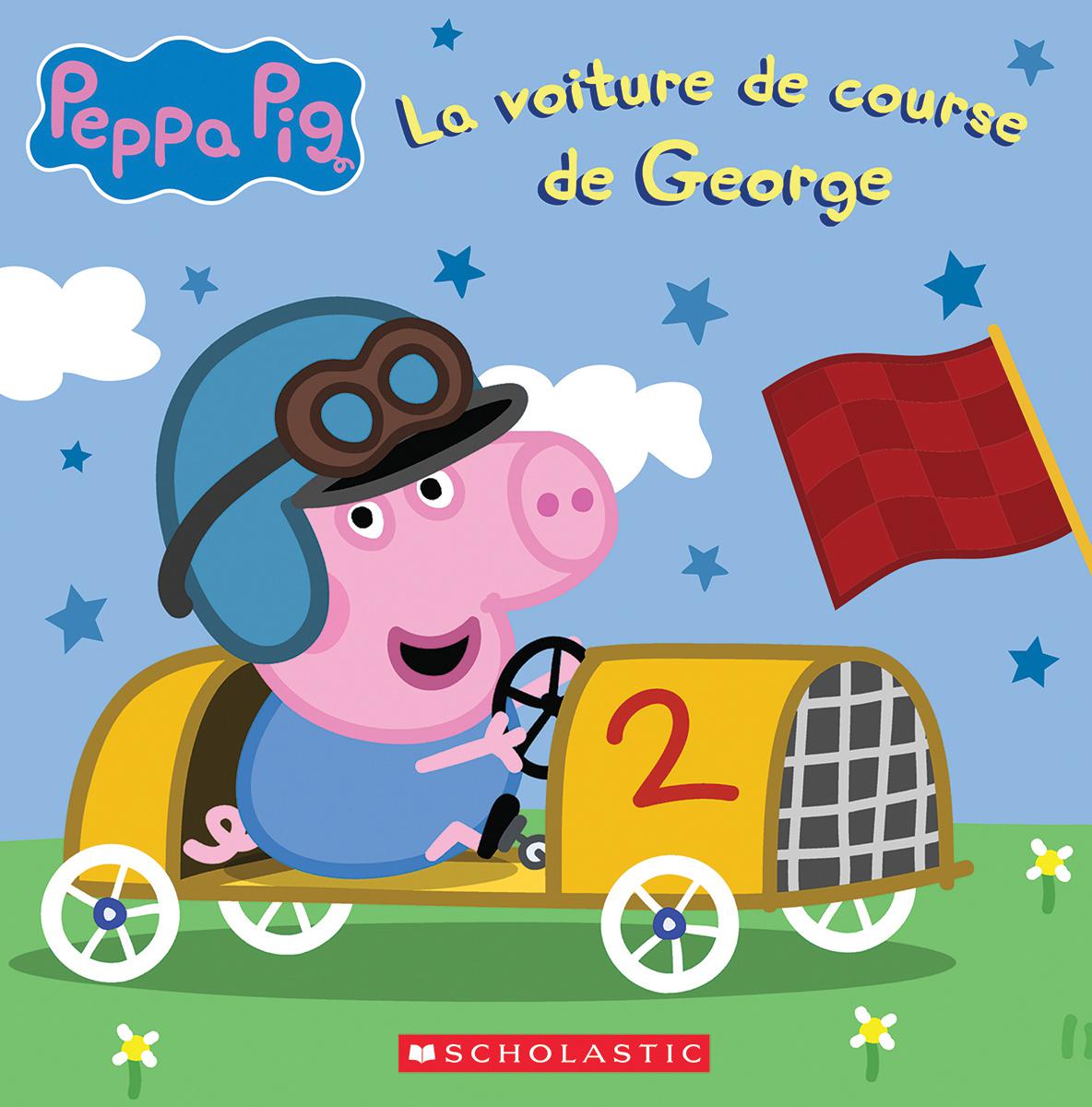  Peppa Pig : La voiture de course de George 