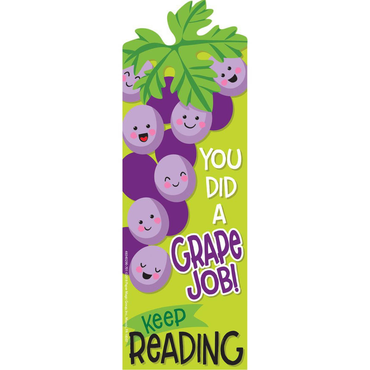  Grape Scented Bookmark 