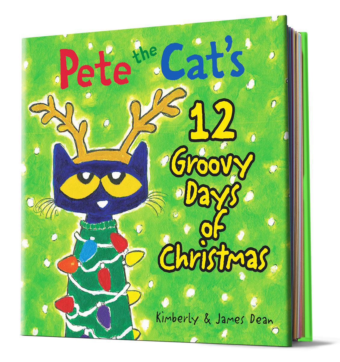  Pete the Cat's 12 Groovy Days of Christmas 