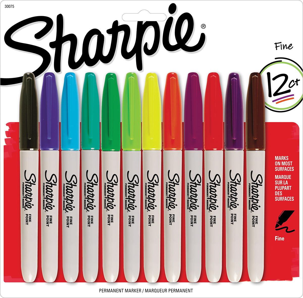 Sharpie® Markers: Fine Tip 