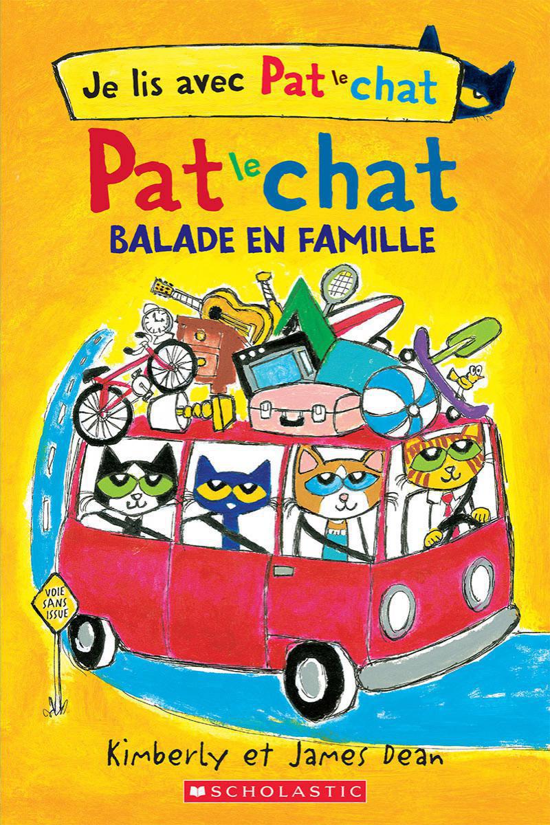  Je lis avec Pat le chat : Balade en famille 