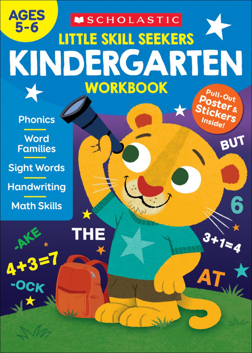  Little Skill Seekers: Kindergarten Workbook 