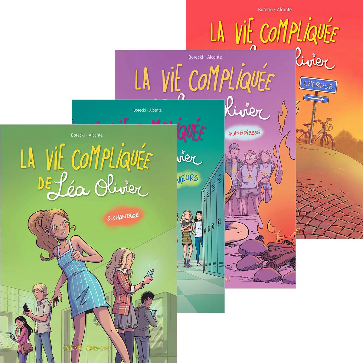  Collection La vie compliquée de Léa Olivier en BD 