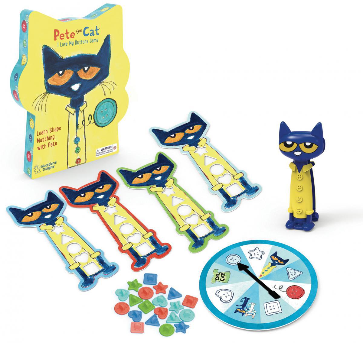  Pete the Cat® I Love My Buttons Game 