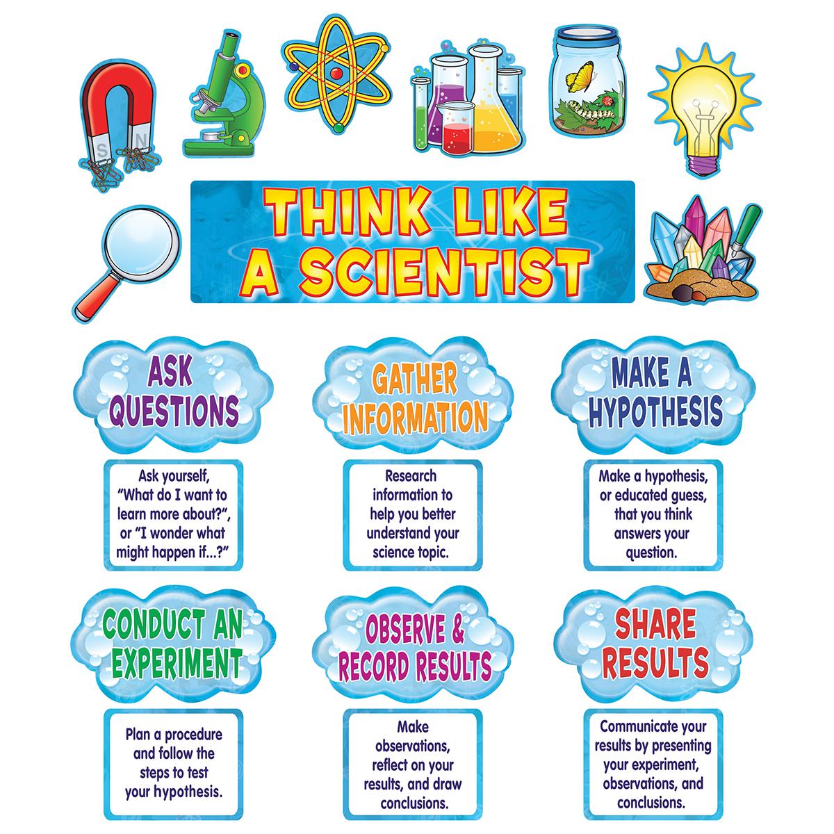  Think Like a Scientist: Mini Bulletin Board Set 