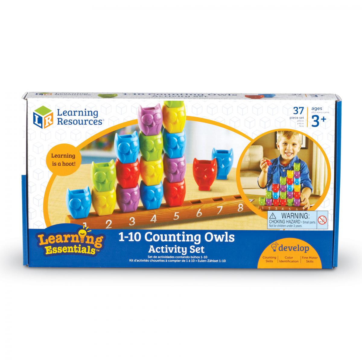  1-10 Counting Owls Activity Set 