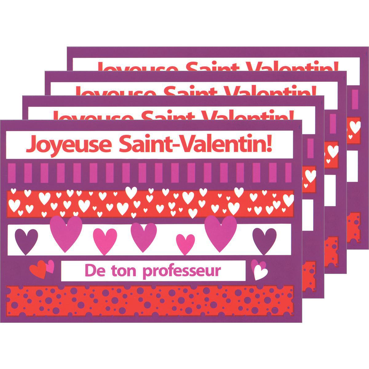  Cartes postales Joyeuse Saint-Valentin! 