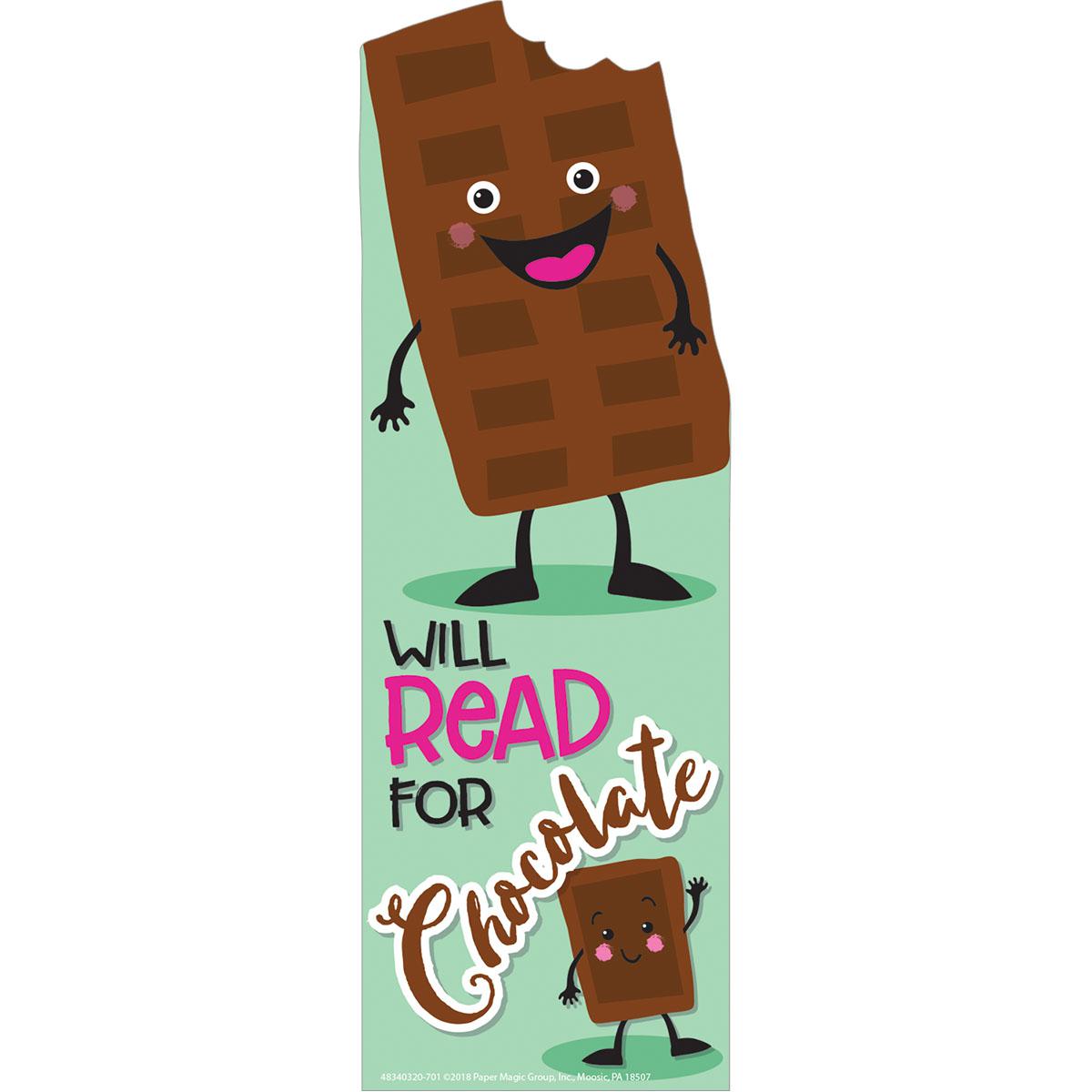  Chocolate Scented Bookmark 