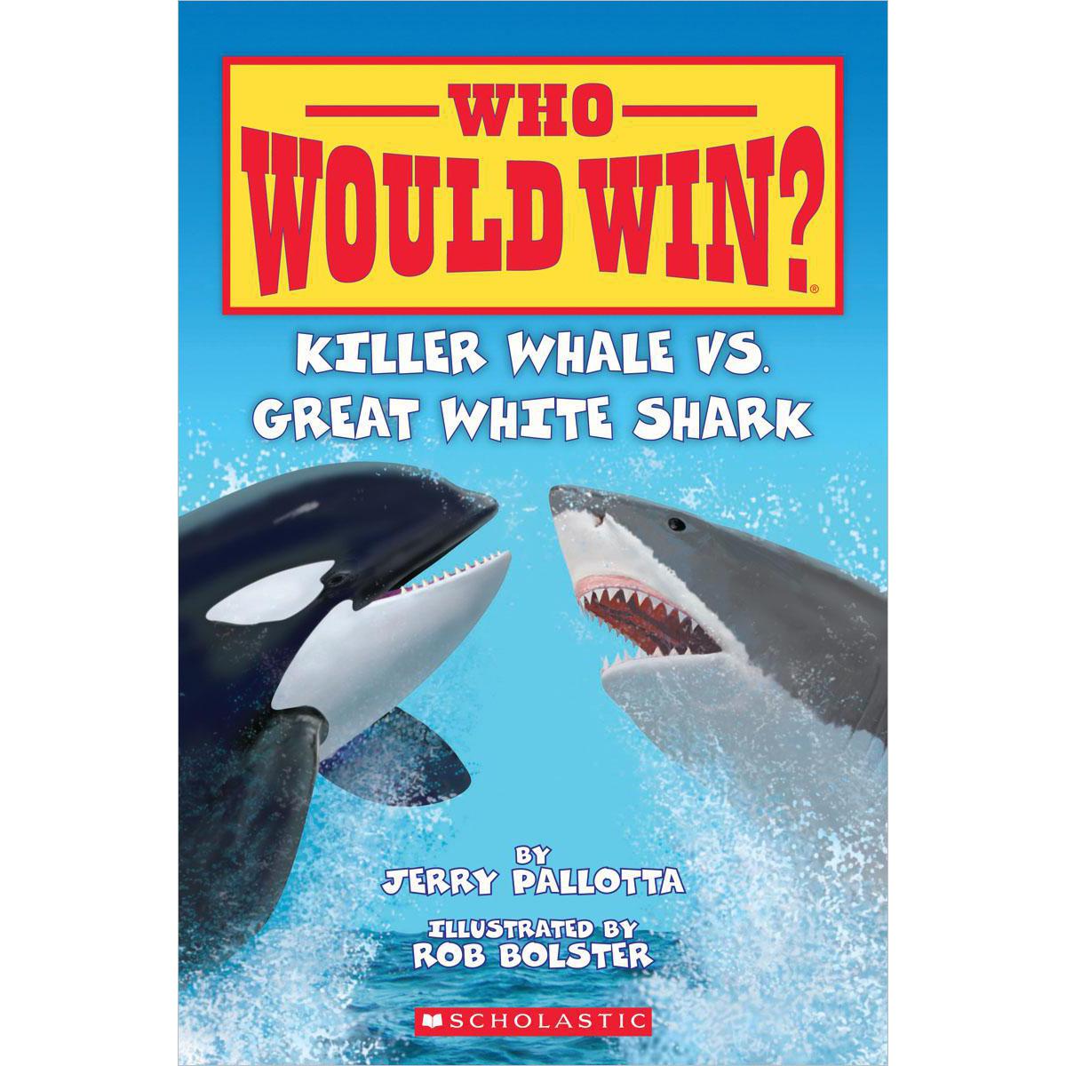  Who Would Win? Killer Whale vs. Great White Shark 10-pack 
