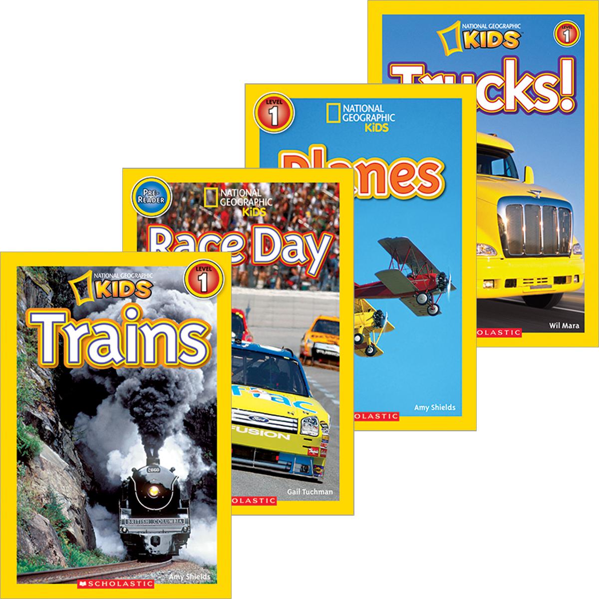  National Geographic Kids: Things That Go Pack 
