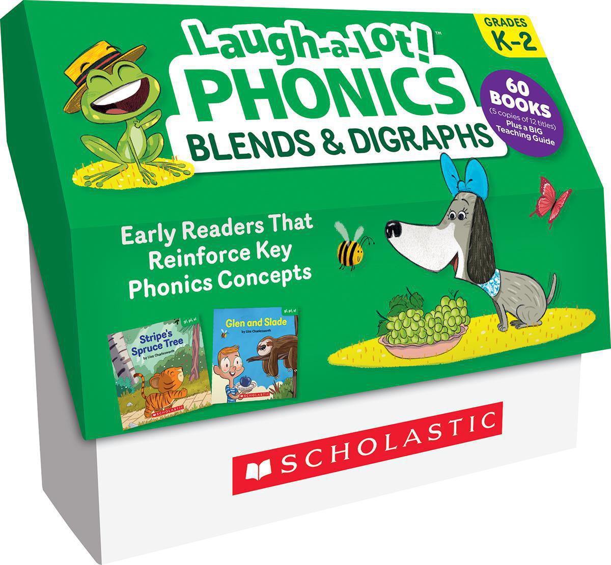  Laugh-a-Lot! Phonics: Blends &amp; Digraphs Classroom Set 