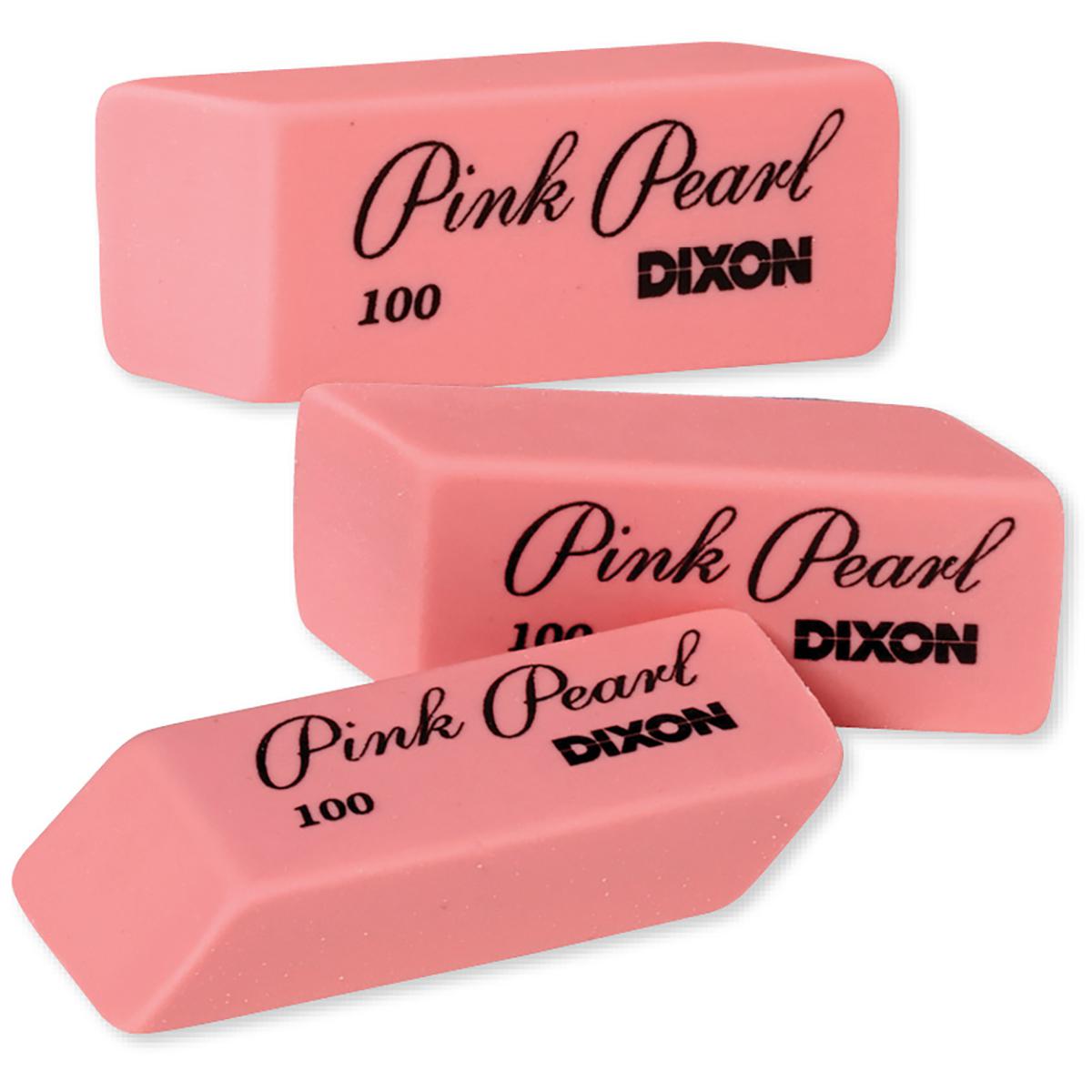  Pink Pearl Erasers 