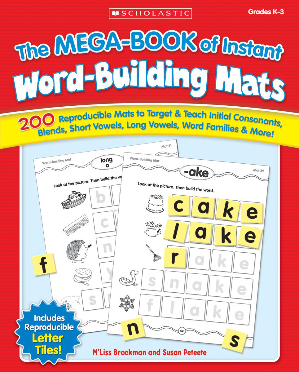  The MEGA-BOOK of Instant Word-Building Mats 